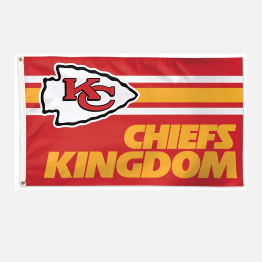 Kansas City Chiefs Kingdom Flag – 3x5 ft
